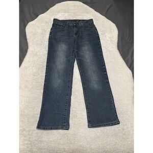 TK Axel Mens Slim Straight Blue Denim Jeans Size 30x30 Pants Stretch